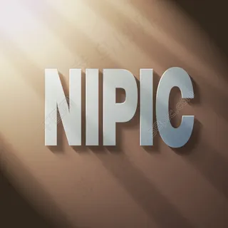 光线下的金属质感字体