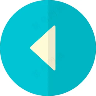 时髦的按钮左边的图标