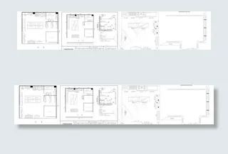 厨房设备布置图图片