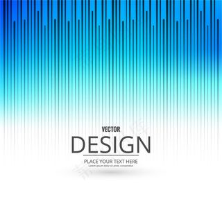蓝色条纹科技画册矢量背景