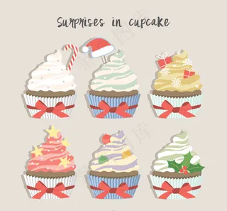 圣诞节甜点素材