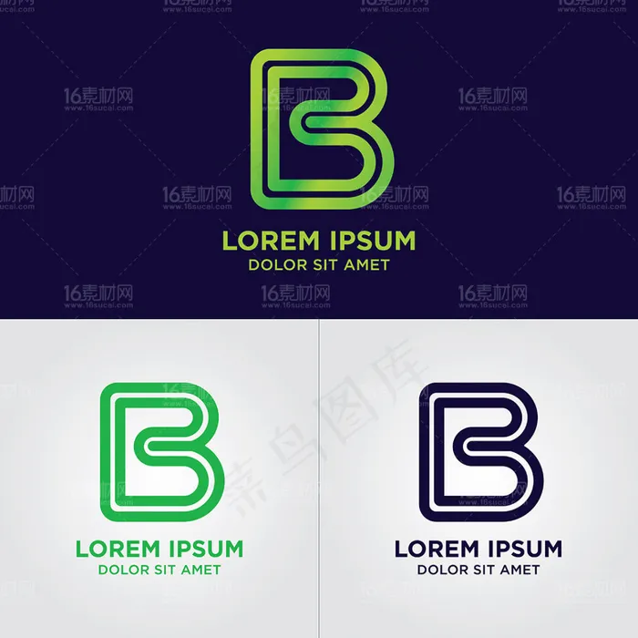 精美企业LOGO设计矢量素材eps,ai矢量模版下载