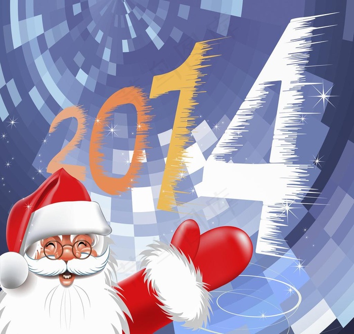 2014年圣诞节海报图片