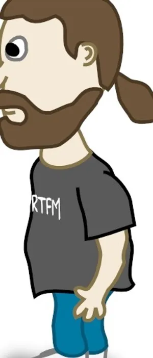 漫画人物简介剪贴画