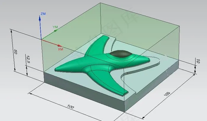 NX 8 0制造的学术项目