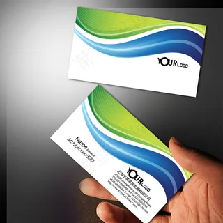 精致优雅 创意个性名片PSD模板下...