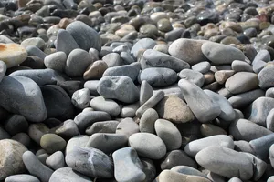 海滩 石头图片