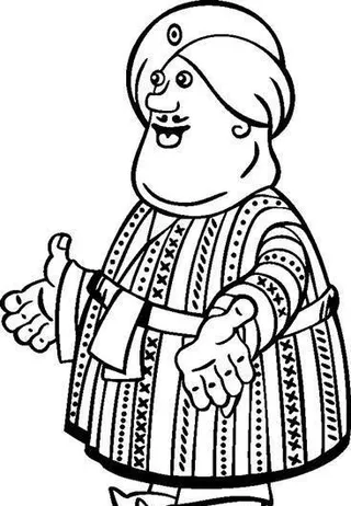 行业人物 俄国矢量人物素材 ai格...