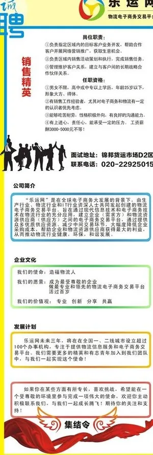 招聘展架展画设计图片