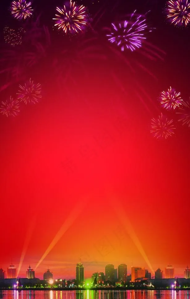 喜庆背景图片(1701X2835(DPI:72))psd模版下载