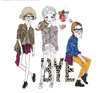 时尚女孩漂亮女人图片