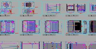 影院IMAX厅及VIP厅精装图