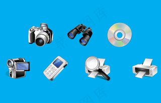 数码相机图标图片