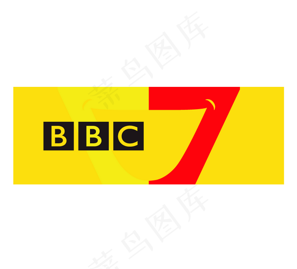 BBC 7 logo设计欣赏 BB...ai矢量模版下载