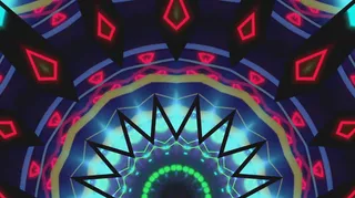 绚丽万花筒光效灯光循环演绎舞台大屏绚丽万花筒光效灯光循环演绎