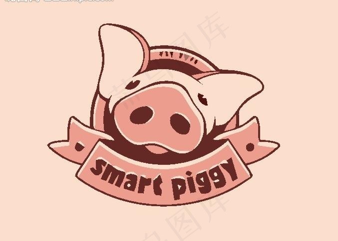 动物logo图片ai矢量模版下载