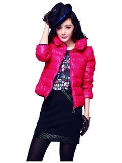 杨幕冰洁羽绒服图片