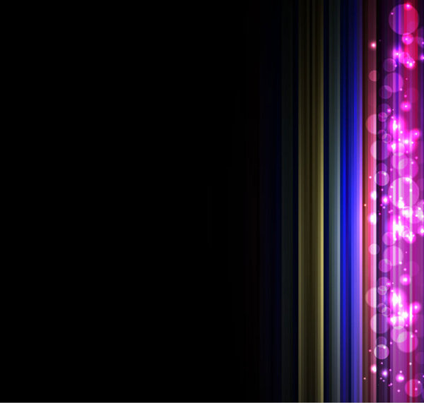 璀璨光效背景02—矢量素材