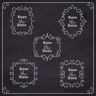 欧式花纹边框分割线集合