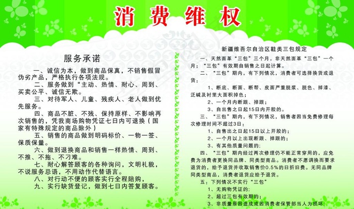 315消费者维权展板图片