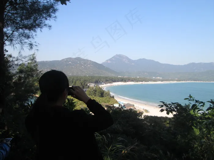 西涌海滩图片