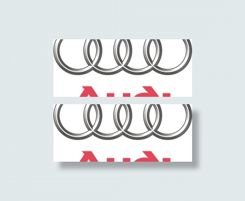 Audi 3D logo设计欣赏 ...ai矢量模版下载