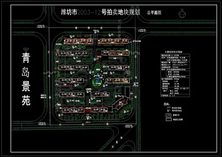 住宅小区规划图