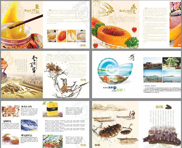 食品画册(4795X2433(DPI:300))psd模版下载