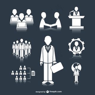 商务会议的人图标