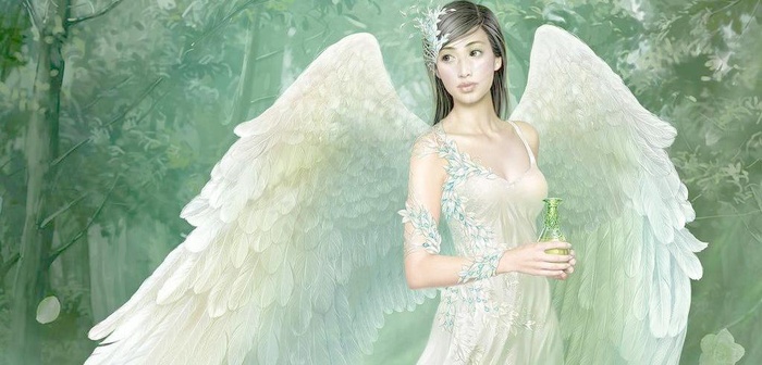 美女插画图片