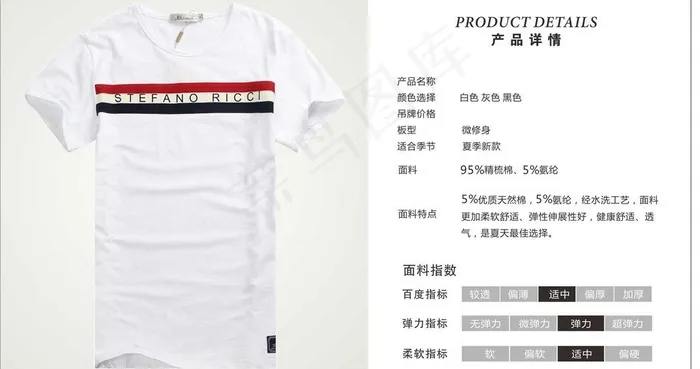 淘宝服装宝贝描述图片cdr矢量模版下载