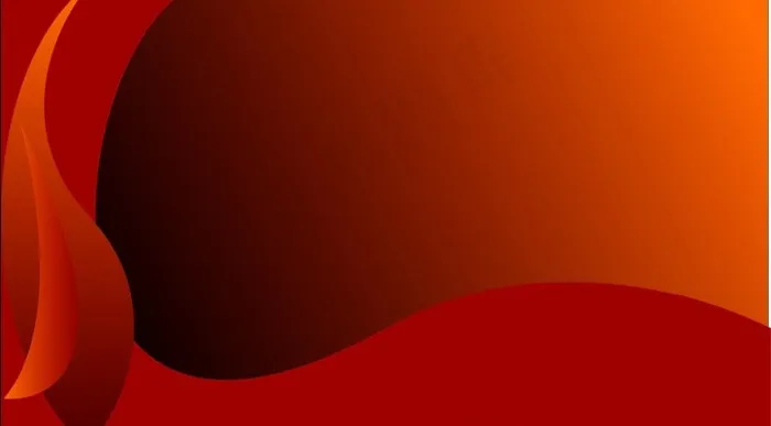 橙色背景图片ai矢量模版下载