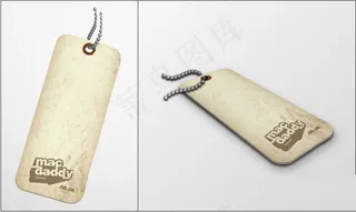 复古吊牌