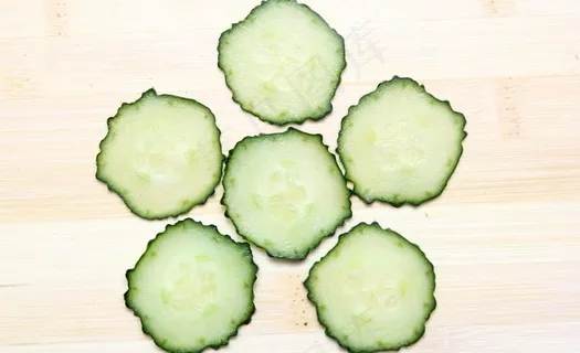 黄瓜片图片