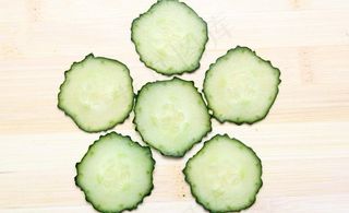 黄瓜片图片