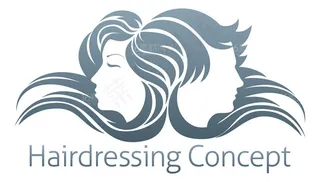 精美时尚剪发LOGO设计矢量素材