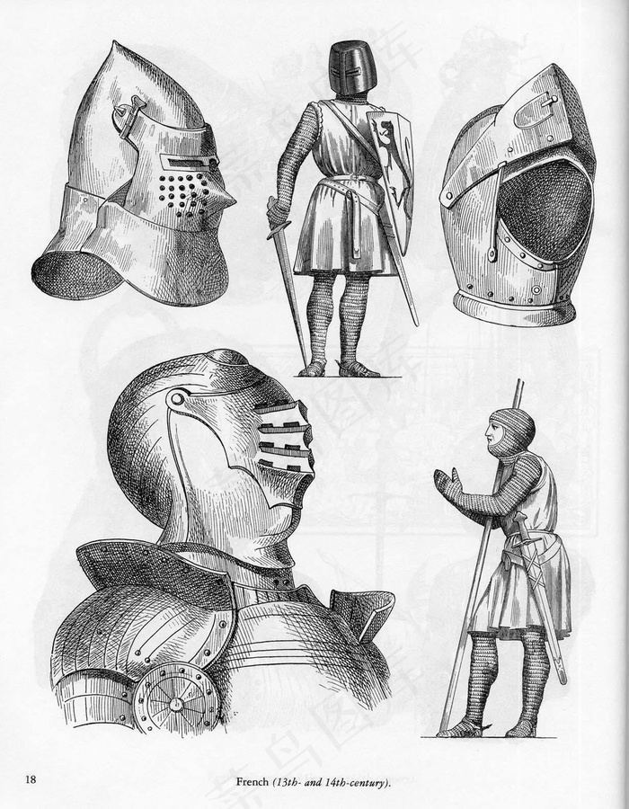 中世纪铠甲图片