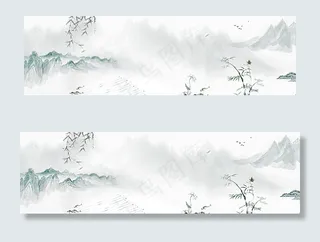 水墨山水画图片