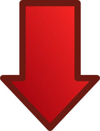 红色箭头把剪贴画