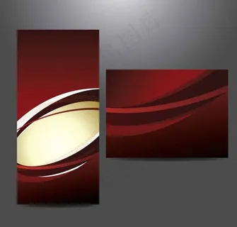 暗红色传单封面设计图片