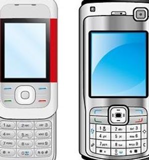 这两款手机矢量素材