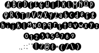 2peas疯狂的狗的字体