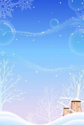 冬天背景图片