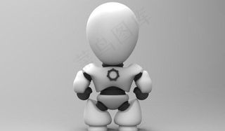 小错误的机器人玩具