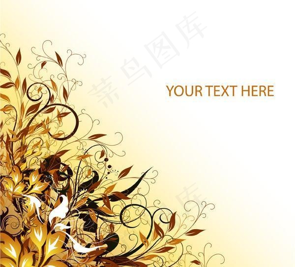 欧式花纹图片eps,ai矢量模版下载