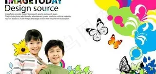 儿童插画PSD 下载