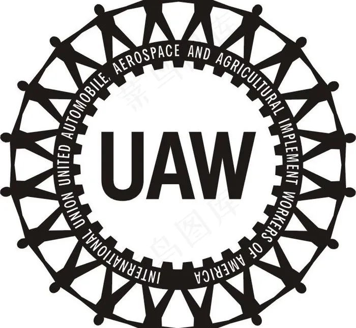 uaw logo图片cdr矢量模版下载