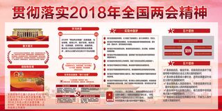 聚焦全国两会宣传展板设计