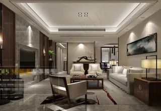 美式客厅设计素材