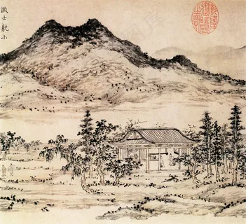 水墨山水 水墨山水